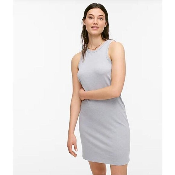 J. Crew Knit cutaway mini dress AY836 Black - Picture 2 of 6